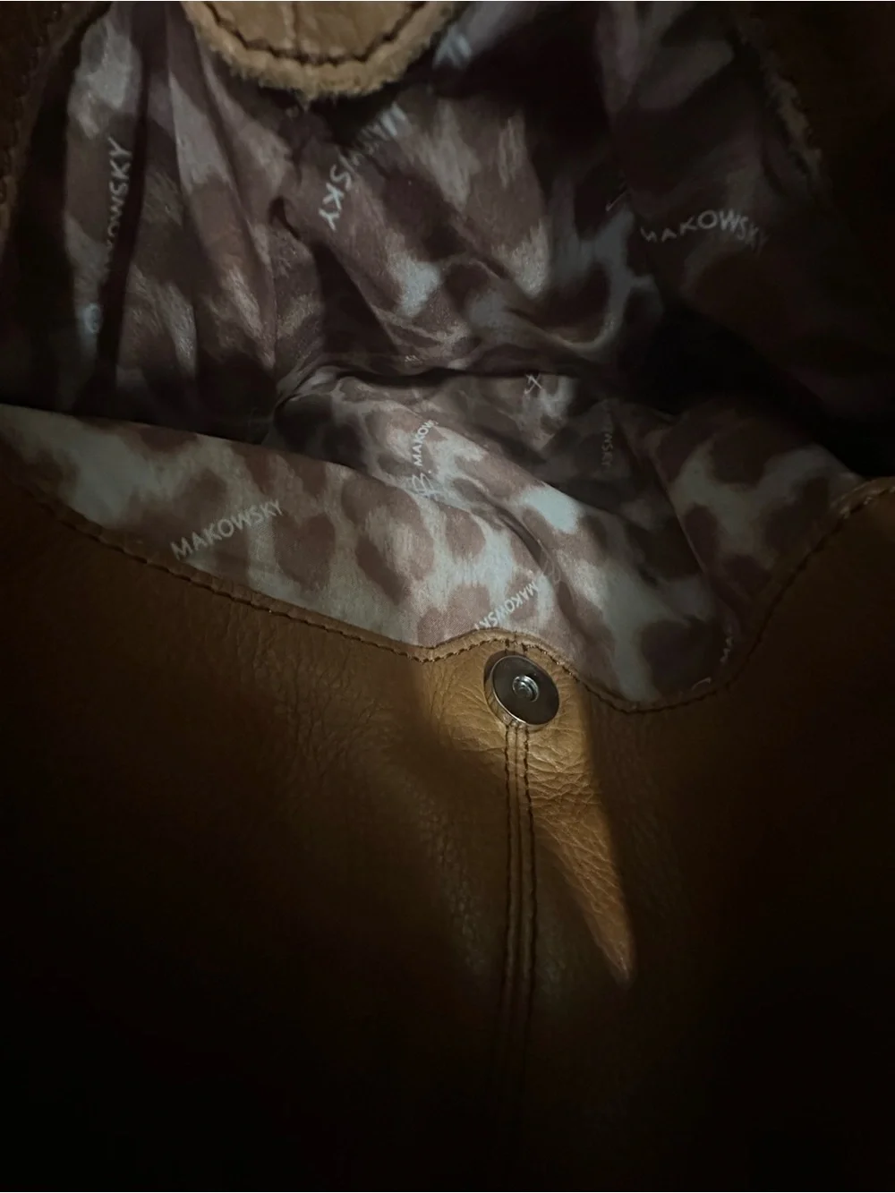 Women's Tan Leather Crossbody Bag - Classic Everyday Style